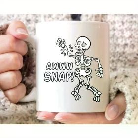 Awww Snap Mug, Funny Arm Injury Coffee Mug, Recovering Cup For Men And Women, Broken Arm, Broken Bone Injury,