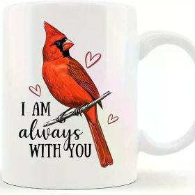 1pc | Cardinal Bird Christmas Mug Funny Coffee Mug Gift For Family