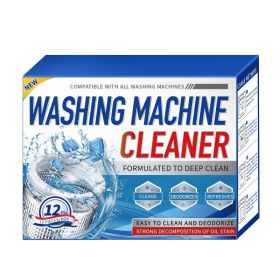 Washing Machine Cleaner Descaling 24-piece Pack - Deep Cleaning Sheets For HE Front Loaders And Top Loading Washing Machines, Septic Tank Safety (Color: White)