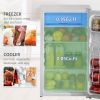 Compact Refrigerator Mini Fridge/Freezer 3.2 Cu.Ft,