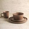 16-Piece Stoneware Dinnerware Set in - Service for 4