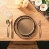 16-Piece Stoneware Dinnerware Set in - Service for 4