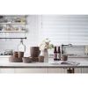 16-Piece Stoneware Dinnerware Set in - Service for 4