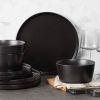 16-Piece Stoneware Dinnerware Set in - Service for 4